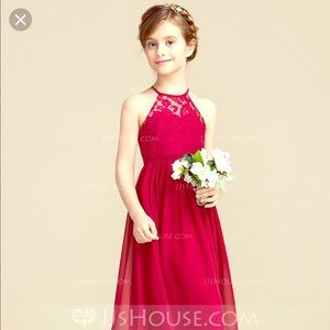 Flower girl dress with accessories!